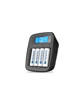 Ładowarka akumulatorków USB-C Ni-MH profesjonalna everActive NC-1000M v2