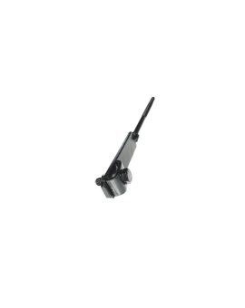 Podpora zwodu do ściany gwint 16cm, czarna