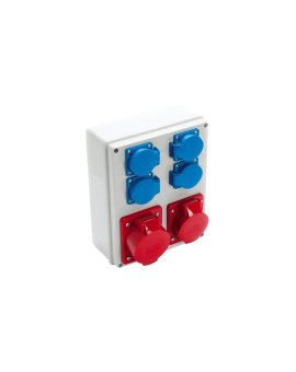 VIPLAST Rozdzielnica Gniazdo 32/5 + 16/5 + 4x250V