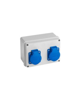 VIPLAST Rozdzielnica Gniazdo 2x250V