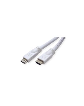 VALUE HDMI High Speed Cable met Ethernet M-M, wit, 20 m