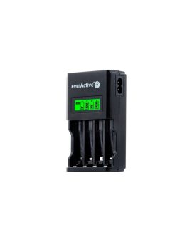Ładowarka akumulatorków Ni-MH R6/AA, R03/AAA everActive NC-450 Black Edition