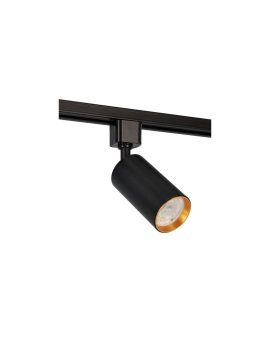 Lampa reflektor na szynoprzewód NEVA Tc Black Gold GU10 czarna, środek złoty EDO777533 EDO