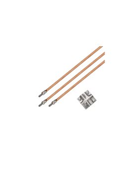 Uziom kuty pomiedziowany / miedziowany St/Cu powłoka 100 um Cu 14,2mm 3m RST1030171C100