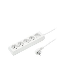 Przedłużacz 5-gniazd z/u 16A 3m /OMY 3x1,5/ biały PS-570 T-969180
