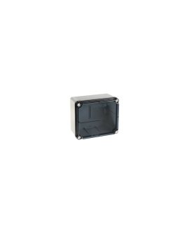 IP65-IP67 Puszka hermetyczna LIGHT 155x179x100 pokrywa transparentna, gładka