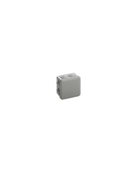 IP54 Puszka hermetyczna LIGHT 95x95x52 pokrywa pełna, z dławicami (7xM25)
