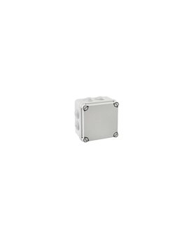 IP65 Puszka hermetyczna LIGHT 121x121x68 pokrywa pełna, z dławicami (7xM25)