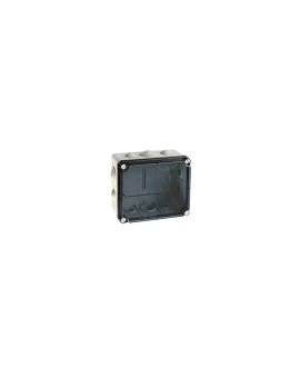 IP65 Puszka hermetyczna LIGHT 167x191x100 pokrywa transparentna, z dławicami (6xM25, 4xM40)