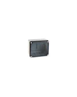 IP65-IP67 Puszka hermetyczna LIGHT 155x179x100 pokrywa transparentna, z osłabieniami (6xM25, 4xM40)