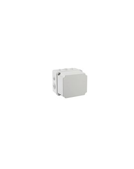 IP65 Puszka hermetyczna wysoka LIGHT 167x191x160 pokrywa pełna, z dławicami (6xM25, 4xM40)