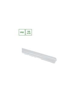 LIMEA GO HERMETYK 600mm 25W CW 230V 120st IP65 IK07 600x60x52mm BIAŁY