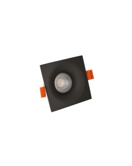 FIALE V GU10 OCZKO GU10 250V IP20 85x85x35mm CZARNY kwadrat.