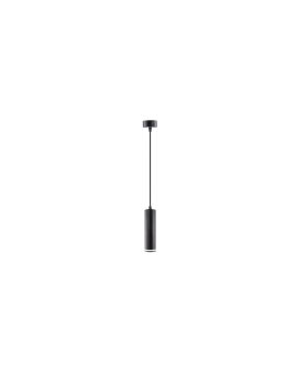 MADARA MINI RING GU10 ZWIS BAZA 230V IP20 fi55*200mm CZARNY kabel 1m