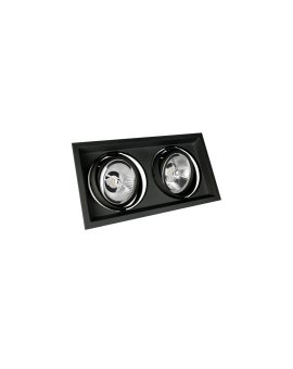 MDD MAXI DUE GU10 X 2 AR111 250V IP20 186x336x43mm CZARNY
