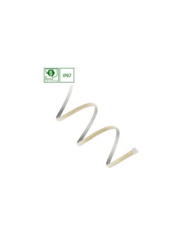 PASEK LED 55W/5m COB 24V CW 5 LAT 1M (ROLKA 5M) - w silikonie mattcoated IP67