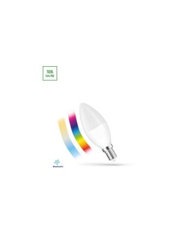 LED ŚWIECOWA 4, 9W E-14 230V RGBW+CCT+DIM BTM Spectrum SMART Easy Smart