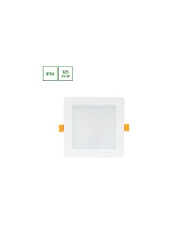 DURE 3 DOWNLIGHT 12W NW 230V 110st IP54 IK06 145x145x34 BIAŁY kwadratowa zasilacz zintegrowany