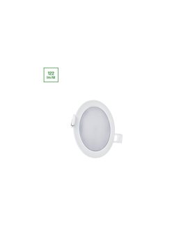 ALGINE ECO 2w1 NATYNK-PODTYNK DOWNLIGHT 6W WW 230V 110st IP20 IK06 115x35mm BIAŁY okrągła