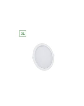 ALGINE ECO 2w1 NATYNK-PODTYNK DOWNLIGHT 18W WW 230V 110st IP20 IK06 223x35mm BIAŁY okrągła