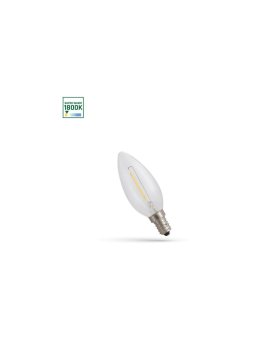 LED ŚWIECOWA E-14 230V 1W COG 1800K CLEAR SPECTRUM