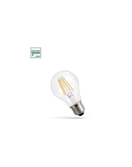 LED GLS E-27 230V 7W COG 1800K CLEAR SPECTRUM