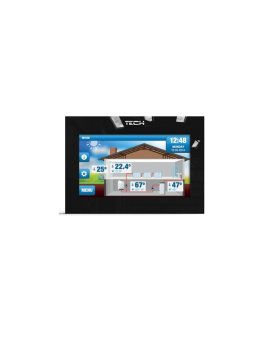 TECH ST-2801 WiFi - Regulator pokojowy WiFi z komunikacją OpenTherm kolor czarny