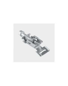 Nierdzewny zamek ślimakowy 12mm G430 (opak. 50szt.)