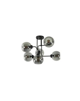 Lampa sufitowa nowoczesna 6xE27 COSMO BLACK