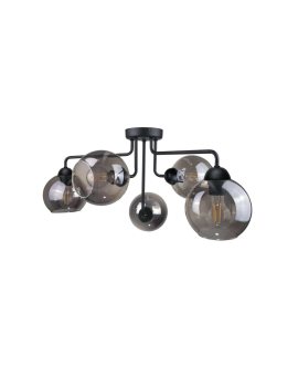 Lampa sufitowa nowoczesna 5xE27 COSMO BLACK