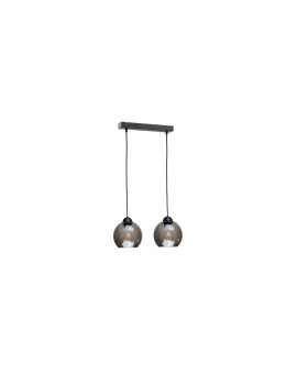 Lampa wisząca nowoczesna 2xE27 YUNO BLACK