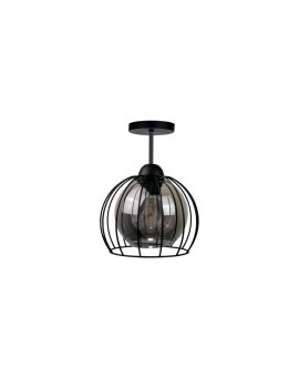 Lampa sufitowa nowoczesna loftowa 1xE27 SOLO BLACK