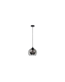 Lampa wisząca loftowa nowoczesna 1xE27 SOLO BLACK