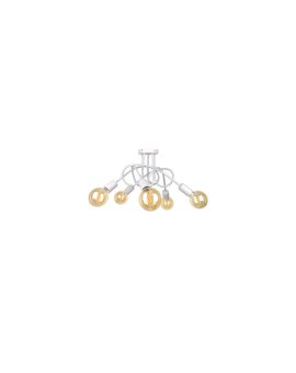 Lampa sufitowa nowoczesna 5xE27 RUMBA WHITE
