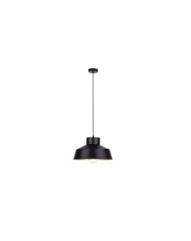 Lampa wisząca nowoczesna 1xE27 MOON BLACK/GOLD