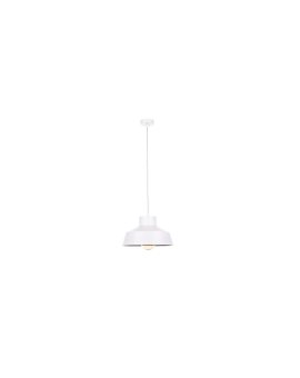 Lampa wisząca nowoczesna 1xE27 MOON WHITE