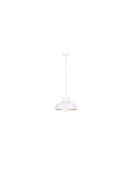 Lampa wisząca nowoczesna 1xE27 MOON WHITE/GOLD