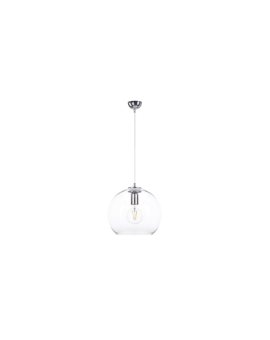 Lampa wisząca nowoczesna 1xE27 NOE SILVER