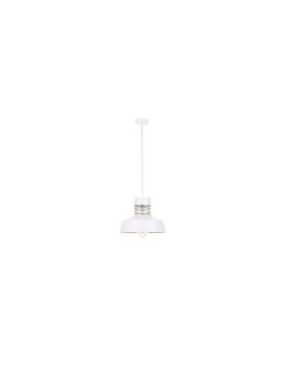 Lampa wisząca nowoczesna 1xE27 TITANIUM GOLD/WHITE