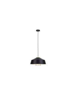Lampa wisząca nowoczesna loftowa 1xE27 ELECTRA GOLD/BLACK