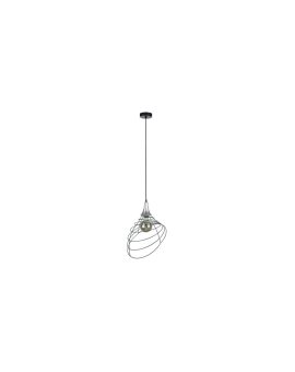 Lampa wisząca nowoczesna loftowa 1xE27 ENYO SILVER