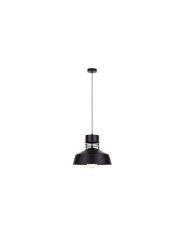 Lampa wisząca nowoczesna loftowa 1xE27 TITANIUM BLACK