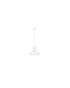Lampa wisząca nowoczesna loftowa 1xE27 TITANIUM WHITE