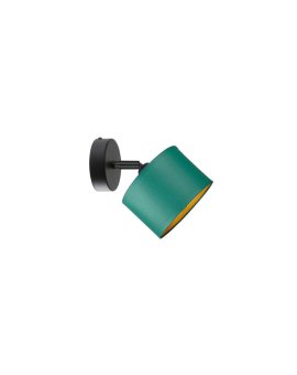 Kinkiet nowoczesny abażur 1x E27 FLOW GREEN
