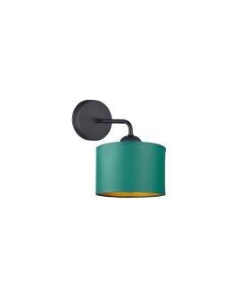 Kinkiet nowoczesny abażur 1xE27 FLOW GREEN
