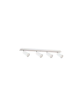 Spot nowoczesny 4xGU10 EYE WHITE WOOD