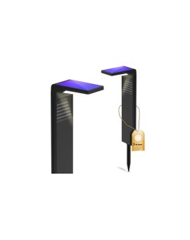 Lampa Solarna Ogrodowa LED Wbijana Słupek 41cm HORIUS 4000K IPX4 LUMILED