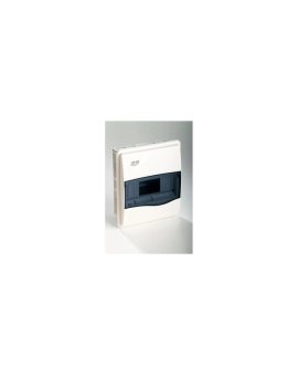 IP40 Rozdzielnica modułowa 1x8 ORO podtynkowa (drzwi transparentne) PE+N