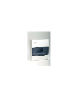 IP40 Rozdzielnica modułowa 1x8 COMBI natynkowa (drzwi transparentne) PE+N