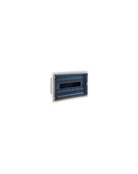 IP40 Rozdzielnica modułowa 1x18 GOLD P podtynkowa (drzwi transparentne) PE+N